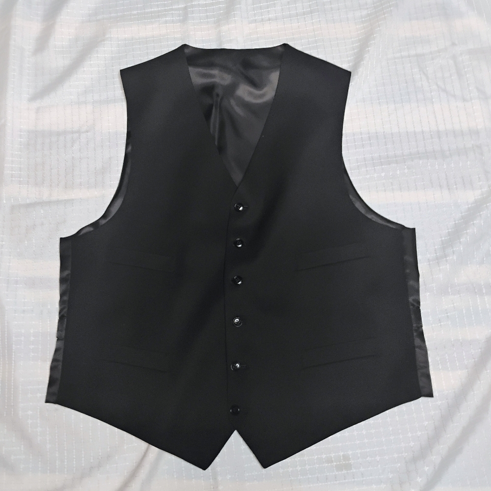 Jones New york Men's 3 Pc Black Suit - Picture 4 of 8
